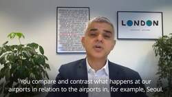 Sadiq Khan: Government must get a grip on UK airport restrictions News Clip