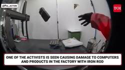 Anti-Israel Fire Spreads To UK; Pro-Palestine Protesters Ransack Weapons Factory With Crowbars News Clip