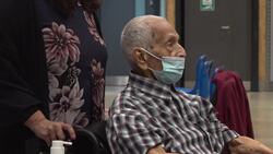 95-year-old man becomes one of England's first spring booster patients News Clip