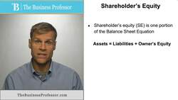 Shareholder's Equity Instructional Video