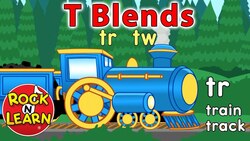Beginning Consonant Blends with T Instructional Video