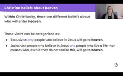 Beliefs about the afterlife: heaven and hell Instructional Video