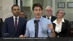 Premiers call on Trudeau to cancel spring carbon tax increase News Clip