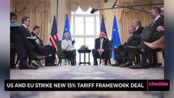 U.S. and EU Strike New 15% Tariff Framework Deal News Clip
