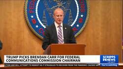 Trump picks Brendan Carr for Federal Communications Commission Chairman News Clip