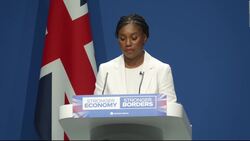 Conservative Party leader Kemi Badenoch speaks at the 2025 Conservative Party Conference - full News Clip