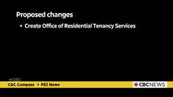 Backbench Progressive Conservative MLA calling for changes to P.E.I.'s Residential Tenancy Act News Clip