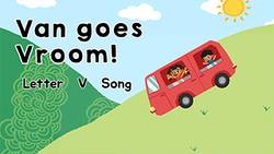 Introduction to letter V song Instructional Video