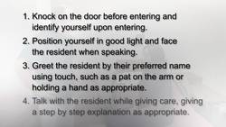 HST-CNA - Communication with Patients who have Vision Loss Instructional Video