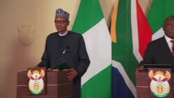 CLEAN : Nigeria's Buhari vows concrete measures to protect foreigners in S.Africa News Clip