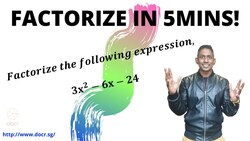 Factorization using the Cross Method! Instructional Video