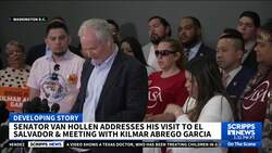 Maryland Sen. Van Hollen shares details of his visit with Kilmar Abrego Garcia in El Salvador News Clip