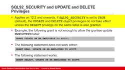 Oracle Database Administration from Zero to Hero - Managing User Privileges (Part 2 of 2) Instructional Video