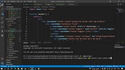 Mega Web Development Bootcamp with React Bootstrap 5, Redux, and REST API - Installing NPM Package for react-router-dom Instructional Video