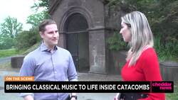 On the Scene: Listening to Classical Music in the Green-Wood Cemetery Catacombs News Clip