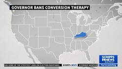 Governor bans use of 'conversion therapy' on LGBTQ+ minors in Kentucky News Clip
