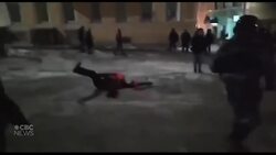 Navalny sentenced to prison for parole violation News Clip