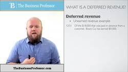 Deferred Revenue - Financial Accounting Instructional Video
