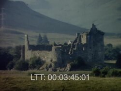 Scotland touring holiday 1960s Stock Footage