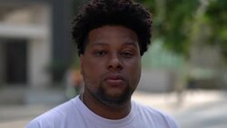 Portrait of Young Men Outdoors Stock Footage