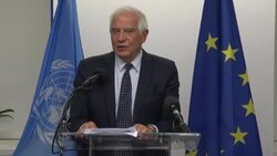 CLEAN : EU foreign policy chief Borrell calls to continue 'pushing back on Russian propaganda' News Clip