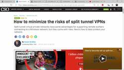 Best practices for secure work-from-home VPN connections Instructional Video