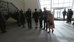 Queen Elizabeth II Visits RAF Marham News Clip