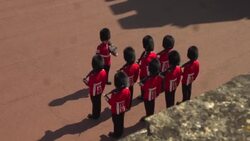 Changing of the Guards on Queen Elizabeth's II 96th birthday News Clip