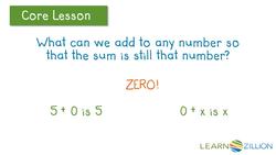 Writing Equivalent Expressions using Identity Properties Instructional Video