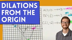 Dilations from the Origin Instructional Video
