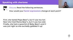 Telling a story with charisma Instructional Video