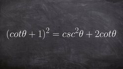 How to verify a trigonometric identity Instructional Video