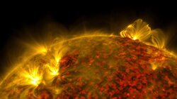 Active October Sun Releases X-Class Flare Instructional Video