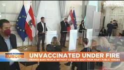 COVID in Europe: Greece begins fining those over 60 who are unvaccinated News Clip