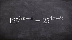 How to use the same base to solve an equation with exponents Instructional Video