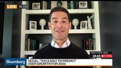 Twitter CFO Segal on User Growth, Ad Sales, Leadership News Clip
