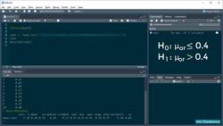 R Programming for Statistics and Data Science - Test for the Mean - Population Variance Unknown Instructional Video