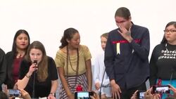 CLEAN : Climate activists hold Fridays For Future presser in Madrid News Clip