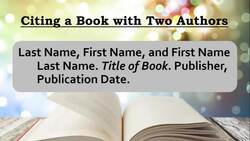 Citing Sources: Book with Multiple Authors Instructional Video