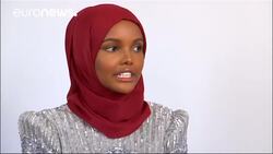 Former refugee becomes world’s first hijab-wearing super model News Clip