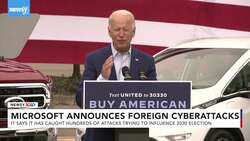 Microsoft Announces Foreign Cyberattacks On Presidential Campaigns News Clip