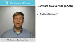 SAAS Business Model - Explained Instructional Video