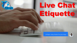 Live Chat Etiquette Instructional Video