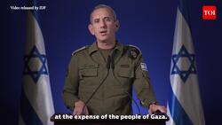 Watch: IDF releases video allegedly showing Hamas leader Yahya Sinwar in Gaza tunnel News Clip