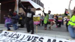 US Embassy protest as George Floyd hearing held News Clip