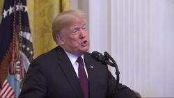 Trump honors Elvis, Babe Ruth, Staubach, Page News Clip