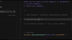 JavaScript Mastery from Zero to Hero - Prepare for Coding Interviews - How to Write Multi-Line Comments in JavaScript Instructional Video