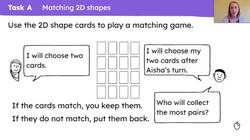 Explore and recognise 2D shapes Instructional Video