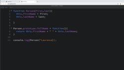 Modern Web Design with HTML5, CSS3, and JavaScript - Creating JavaScript Prototypes Instructional Video