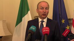 Tanaiste Micheal Martin comments on number of homeless hitting another new record high News Clip